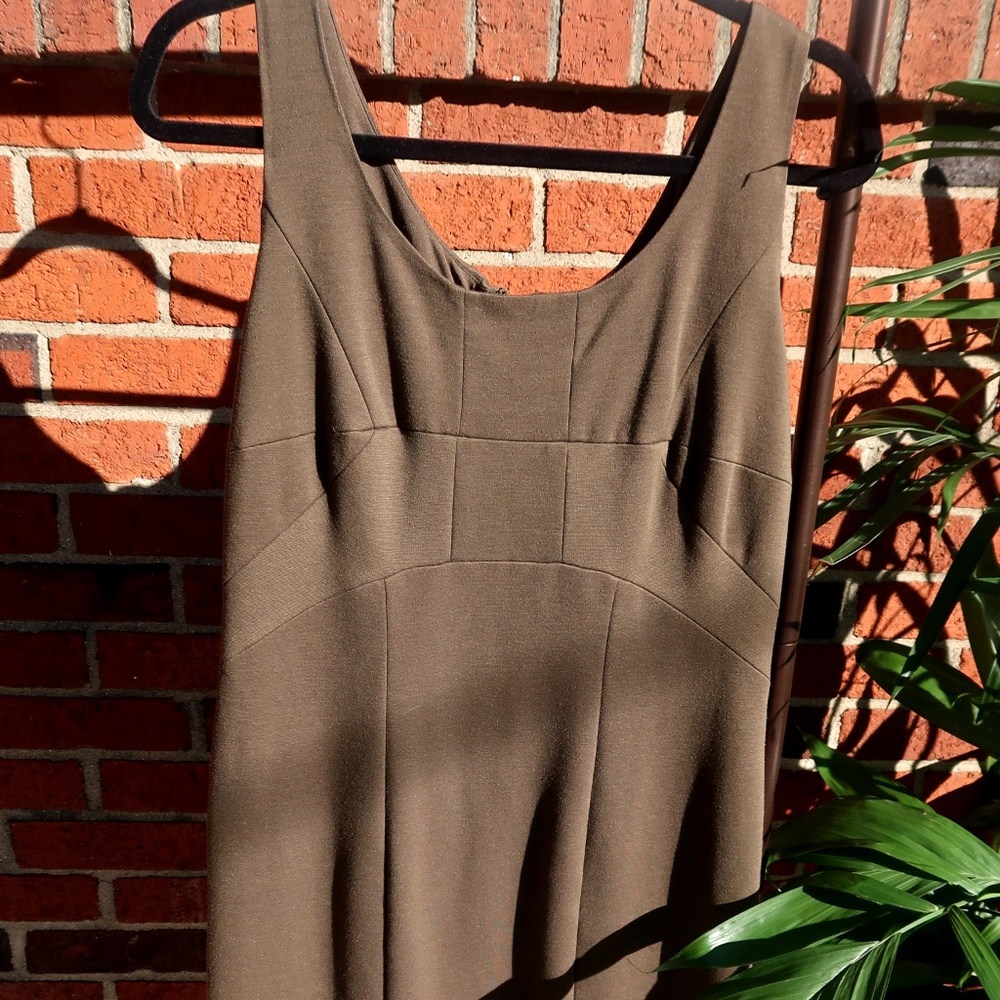 Michael Michael Korse olive green dress